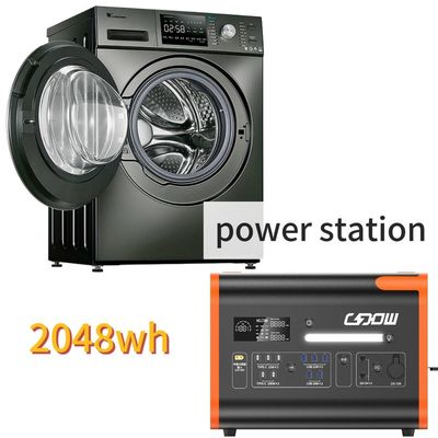 2000W/2200W/2048wh পোর্টেবল ক্যাম্পিং এনার্জি স্টোরেজ পাওয়ার স্টেশন
