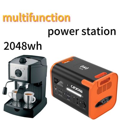 2200W/2048wh 40ah আউটডোর অ্যাডভেঞ্চার পোর্টেবল পাওয়ার স্টেশন সঙ্গে এবং টেকসই জীবন span