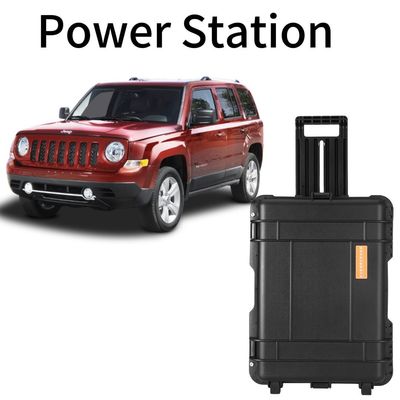 300W 600W 2200W 3000W পোর্টেবল পাওয়ার সাপ্লাই এবিএস খাদ আউটডোর জরুরী পাওয়ার স্টেশন টেকসই