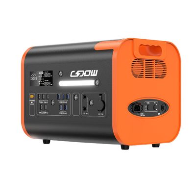 ওয়্যারলেস চার্জিং 15W জরুরী পাওয়ার স্টেশন 200W 600W 2200W মোবাইল জেনারেটর