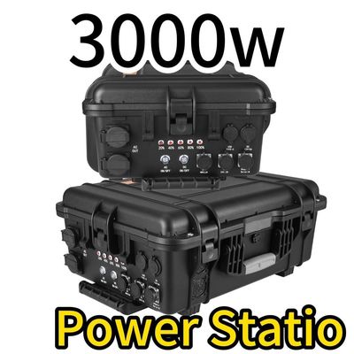 আউটপুট পাওয়ার 100-120V-3000W50Hz/60Hz টিউনেবল 3000wh 62.5ah গরম পোর্টেবল পাওয়ার স্টেশন