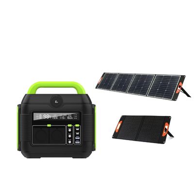 ক্যাম্পিং এবং হোম ব্যাকআপ পাওয়ারের জন্য 600W সৌর জেনারেটর পোর্টেবল পাওয়ার স্টেশন বাজার Aii