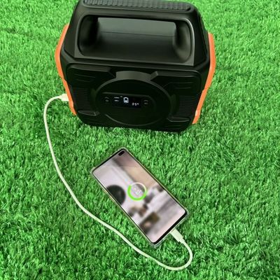 300W/288wh নীরব বহনযোগ্য ইনভার্টার জেনারেটর বহিরঙ্গন ক্যাম্পিং পাওয়ার স্টেশন জন্য পুনর্ব্যবহারযোগ্য
