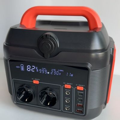 Aii মার্কেটের জন্য 600W লিথিয়াম ব্যাটারি পাওয়ার সাপ্লাই ইউএসবি টাইপ সি ডিসি এবং এসি আউটপুট