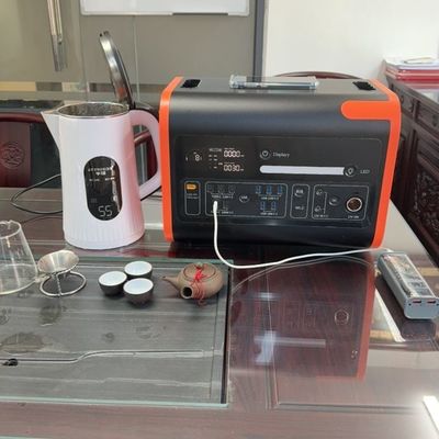 1500W ফাস্ট চার্জ 600W পোর্টেবল সৌর শক্তি সঞ্চয় জেনারেটর 2200W পাওয়ার স্টেশন সঙ্গে