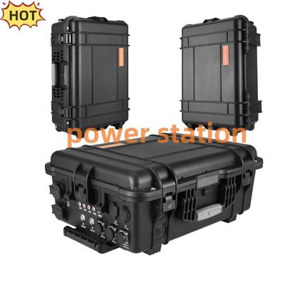 কালো কাস্টমাইজযোগ্য 3000W/4000W/5000W/6000W/7000W আউটডোর ফিশিং পোর্টেবল পাওয়ার স্টেশন