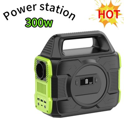 আউটডোর ক্যাম্পিং পোর্টেবল পাওয়ার স্টেশন 300W/1200W রিচার্জেবল ব্যাটারি ক্ষমতা সহ