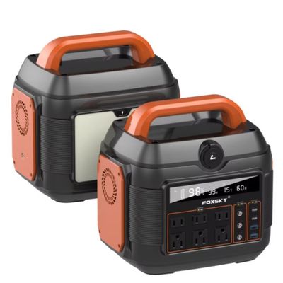 18W QC3.0 আউটপুট সৌর প্যানেল চার্জিং বহনযোগ্য পাওয়ার স্টেশন বহিরঙ্গন এবং জরুরী জন্য