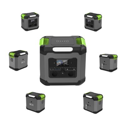 110V/220V/1500W লিথিয়াম ব্যাটারি জরুরী বহিরঙ্গন মোবাইল পাওয়ার পোর্টেবল পাওয়ার স্টেশন