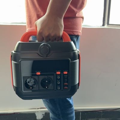 Aii পোর্টেবল পাওয়ার স্টেশন 40ah 14.4V 600W 576wh সৌর শক্তি সঞ্চয় ব্যাটারি সেট হোম জন্য