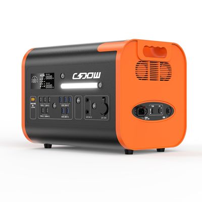 1500W দ্রুত চার্জ বহনযোগ্য পাওয়ার স্টেশন বহিরঙ্গন অফিস মেডিকেল AT22 2200W/2048wh