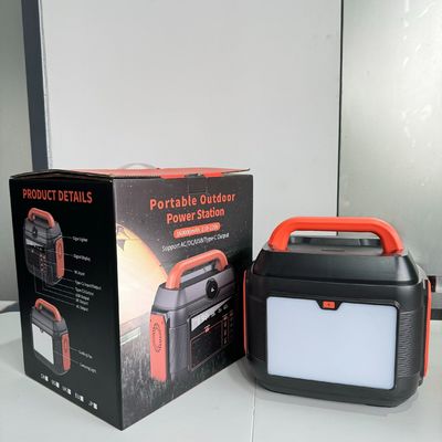 110V/220V সমর্থন পোর্টেবল পাওয়ার স্টেশন 600W/1500W আউটপুট এবং DC আউটপুট 12-13V 10A