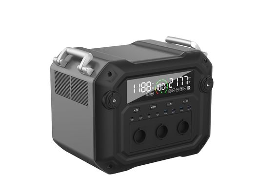 2500W সমস্ত আউটপুট সকেট ইউএসবি পাওয়ার স্টেশন এসি আউটপুট পাওয়ার সহ শক্তি সঞ্চয় সিস্টেম