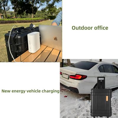 5000W/4800whlifepo4 বহিরঙ্গন পুনরায় চার্জযোগ্য সৌর ও বায়ু বিদ্যুৎ কেন্দ্র গাড়ি চার্জিং জন্য