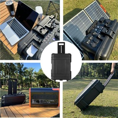 8000W পিক পাওয়ার এসি LiFePO4 সৌর জেনারেটর পাওয়ার স্টেশন বহিরঙ্গন গৃহস্থালি চাহিদা জন্য