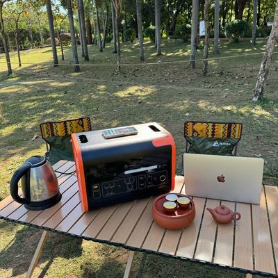 40ah/2200W/2048wh হট অরেঞ্জ হোম পোর্টেবল এনার্জি স্টোরেজ পাওয়ার স্টেশন বহিরঙ্গন জন্য