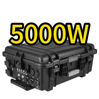 CE.Un38.3 সার্টিফাইড 5000W লিথিয়াম ব্যাটারি সোলার জেনারেটর পোর্টেবল পাওয়ার স্টেশন জন্য