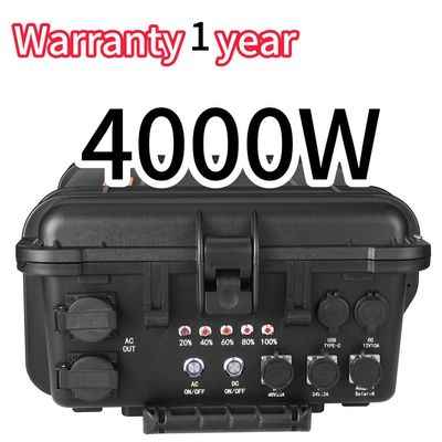 জরুরী বিদ্যুৎ কেন্দ্রের জন্য 8000W পিক পাওয়ার 1 LED বড় ক্ষমতা মোবাইল পাওয়ার সাপ্লাই