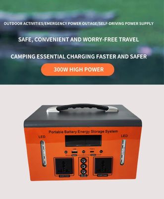 XT300 নতুন ডিজাইন করা পোর্টেবল 300W এসি এবং ডিসি আউটপুট এনার্জি স্টোরেজ সিস্টেম পাওয়ার স্টেশন