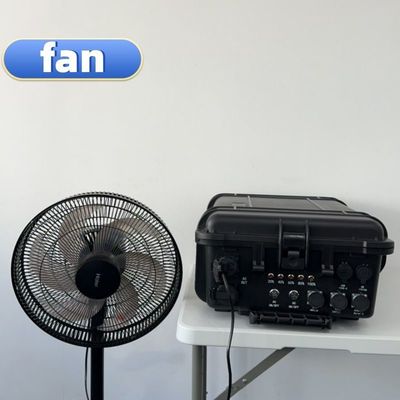 সৌর বিদ্যুৎ কেন্দ্র 5000W 6000W এসি 220V 240V LiFePO4 ব্যাটারি পরিবারের যন্ত্রপাতি জন্য