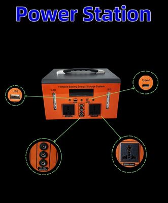 500W রিচার্জযোগ্য পোর্টেবল পাওয়ার স্টেশন আউটডোর পাওয়ার প্রয়োজনের জন্য নিখুঁত সমাধান