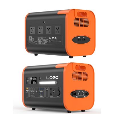 LiFePO4 বহনযোগ্য পাওয়ার স্টেশন 40ah/2200W/2400W মাল্টি-সিন চার্জিং এবং জরুরী জন্য