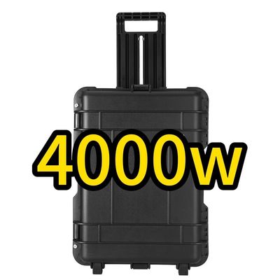 4000W রিচার্জেবল সোলার জেনারেটর পারিবারিক ক্যাম্পিং এবং জরুরী প্রস্তুতির জন্য আদর্শ