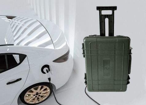 আরভি সৌর চার্জিং উচ্চ ক্ষমতা 6000W/6048wh পাওয়ার স্টেশন ABS মধ্য ফ্রেম সঙ্গে