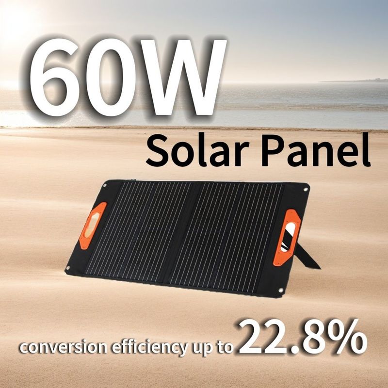 ইউএসবি-সি আউটপুট পিডি 45W ম্যাক্স 5V/9V/12V/15V সৌর প্যানেল 50W 60W 100W Mono Poly