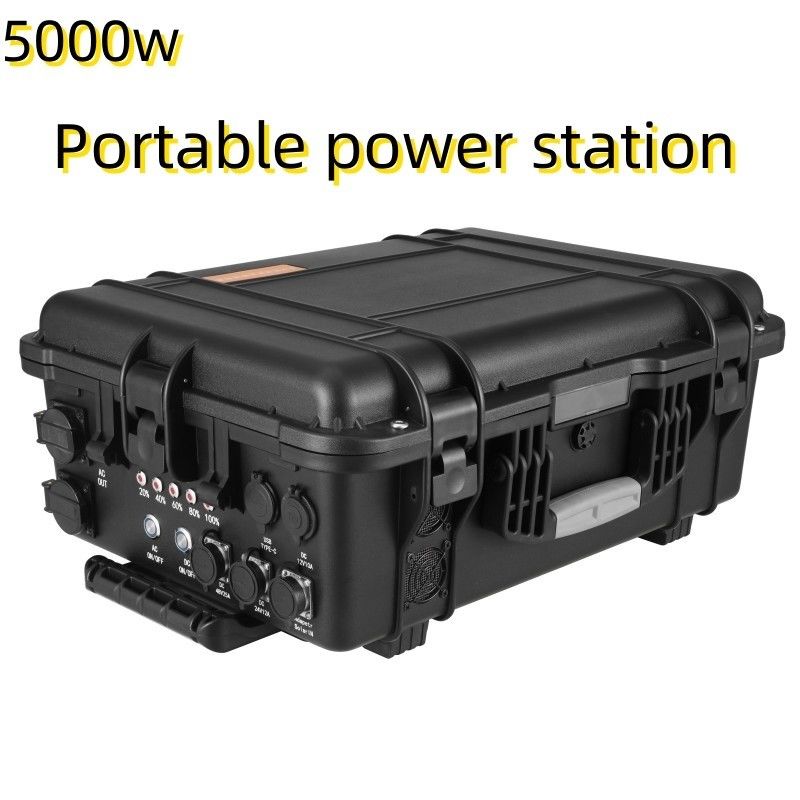 4800wh ইউএসবি/টাইপ-সি Max5000W স্ট্যাকযোগ্য পাওয়ার সাপ্লাই ফিশিং স্বয়ংচালিত এবং বহিরঙ্গন জন্য