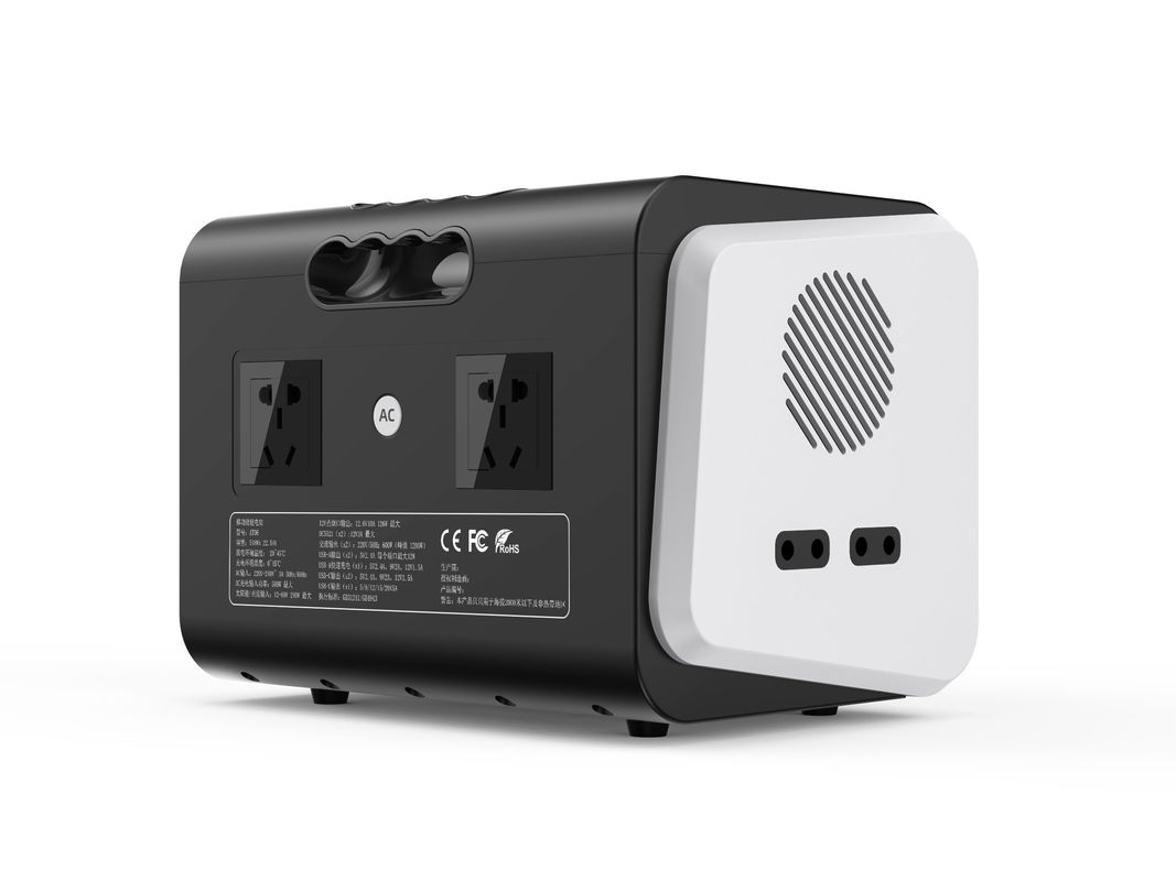 HT60 600W 700W 230V সৌর LiFePO4 লিথিয়াম ব্যাটারি প্যানেল সহ পোর্টেবল পাওয়ার স্টেশন
