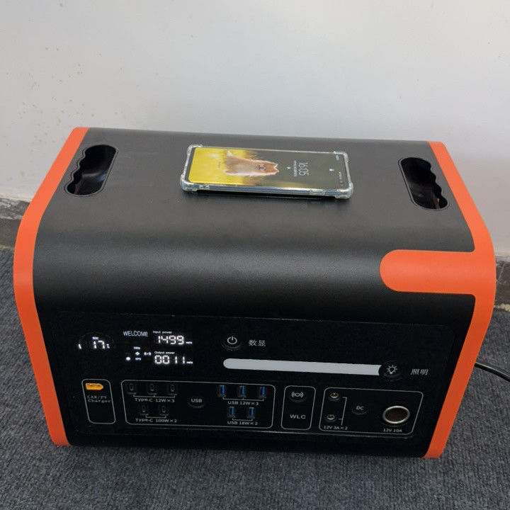 600W 2000W পোর্টেবল পাওয়ার স্টেশন সৌর জেনারেটর জরুরী বিদ্যুৎ বিভ্রাট ক্যাম্পিং 2048wh বহিরঙ্গন বিদ্যুৎ সরবরাহ