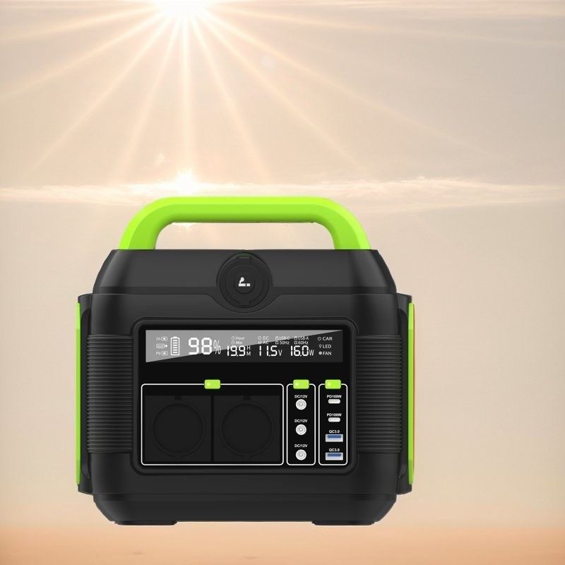পোর্টেবল 600W/160000mAh দ্রুত চার্জিং পাওয়ার স্টেশন 110V এসি / ডিসি / ইউএসবি / টাইপ-সি আউটডোর আউটপুট পাওয়ার ব্যাংক