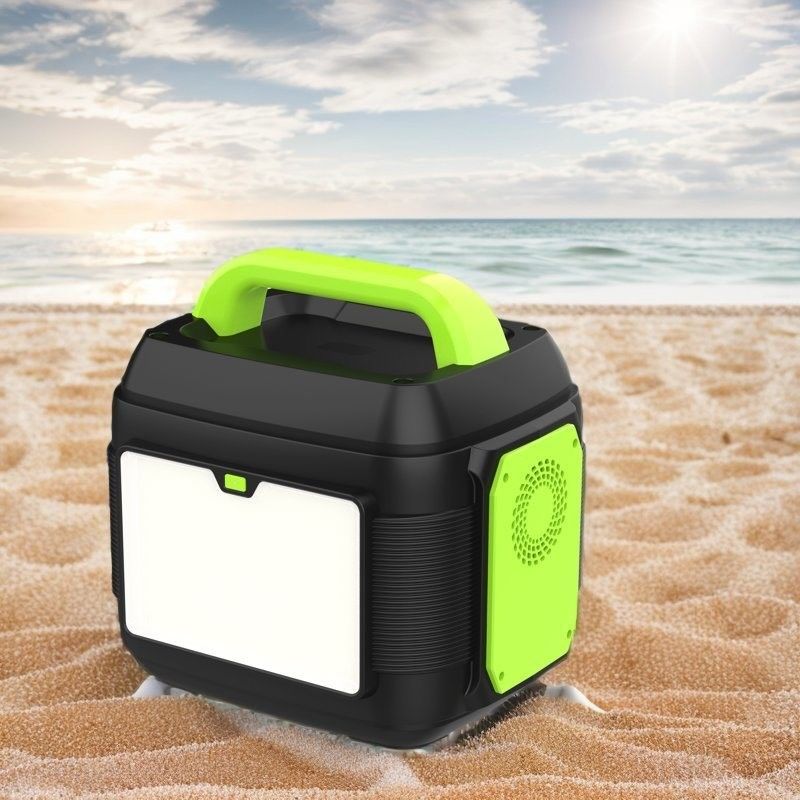 600W এনার্জি স্টোরেজ 300W ব্যাটারি ব্যাংক এবং 200W সৌর চার্জার সহ জরুরী মোবাইল পাওয়ার সাপ্লাই