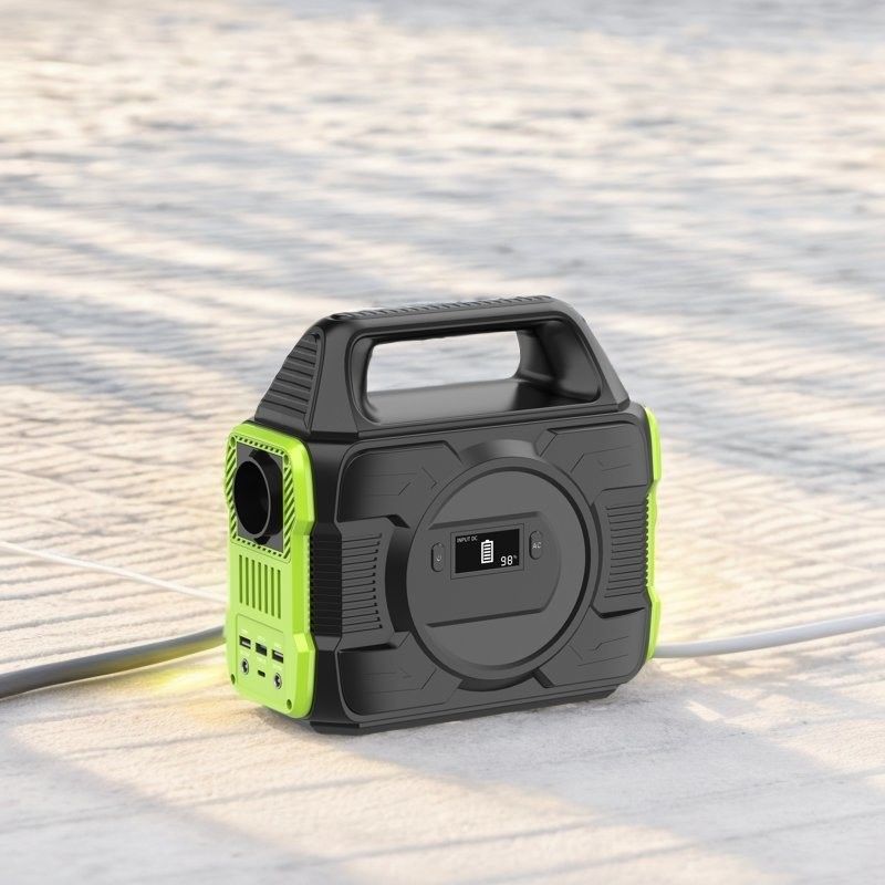 ইইউ এসি সকেট 300W 500W হালকা ওজন মিনি জরুরী শক্তি সৌর RV ড্রোন ব্যালকনি জেনারেটর