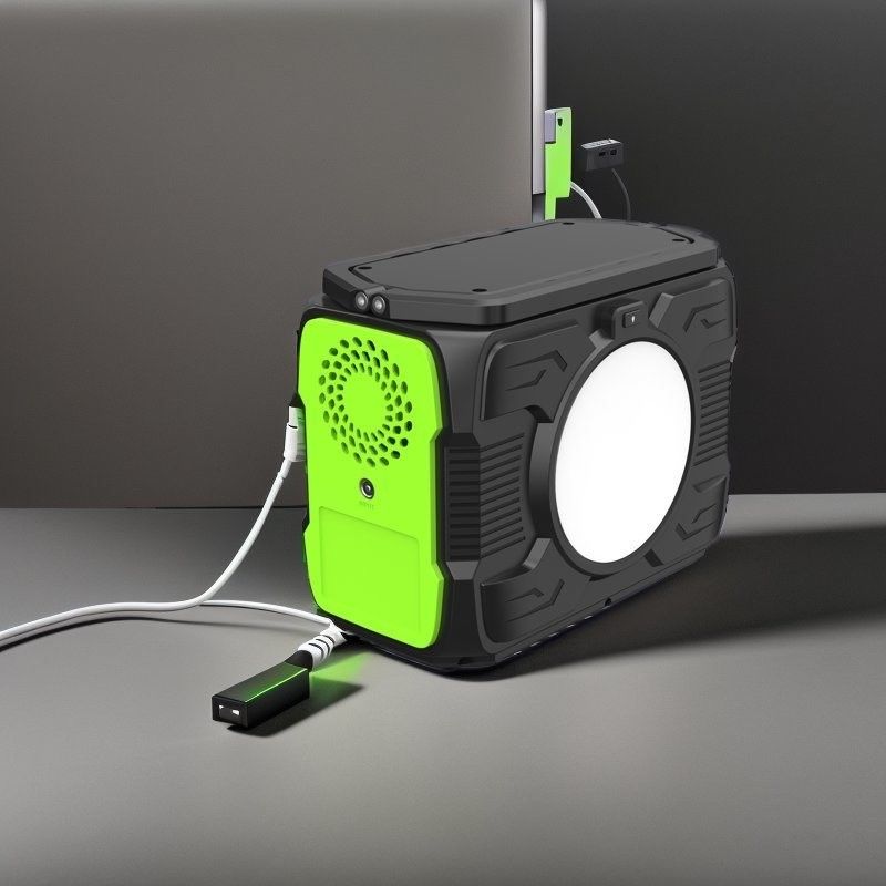 QC3.0 আউটপুট সহ 200W শক্তি সঞ্চয়কারী জেনারেটর পুনরায় চার্জযোগ্য পোর্টেবল পাওয়ার স্টেশন