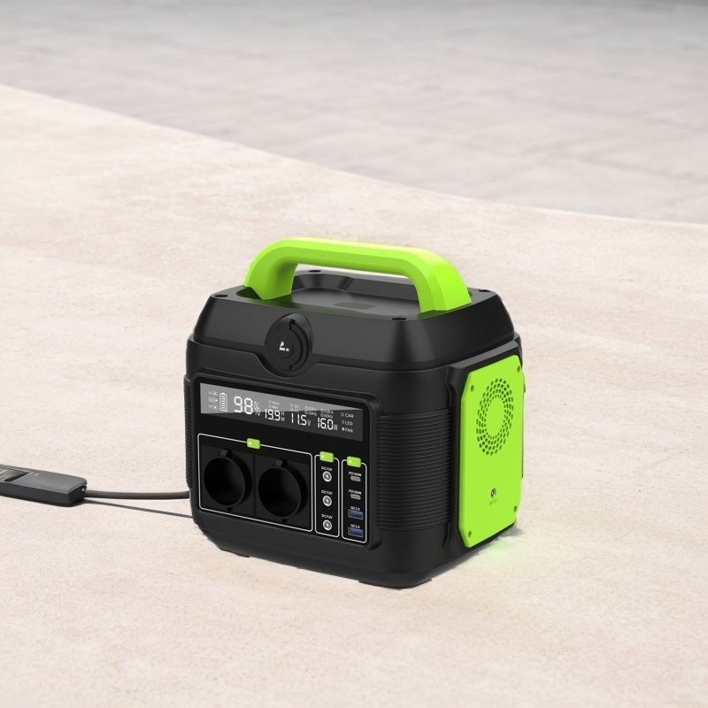 S6 600W মিনি ইউপিএস পোর্টেবল জেনারেটর 220V জরুরী বিদ্যুৎ সরবরাহ 576wh সৌর শক্তি