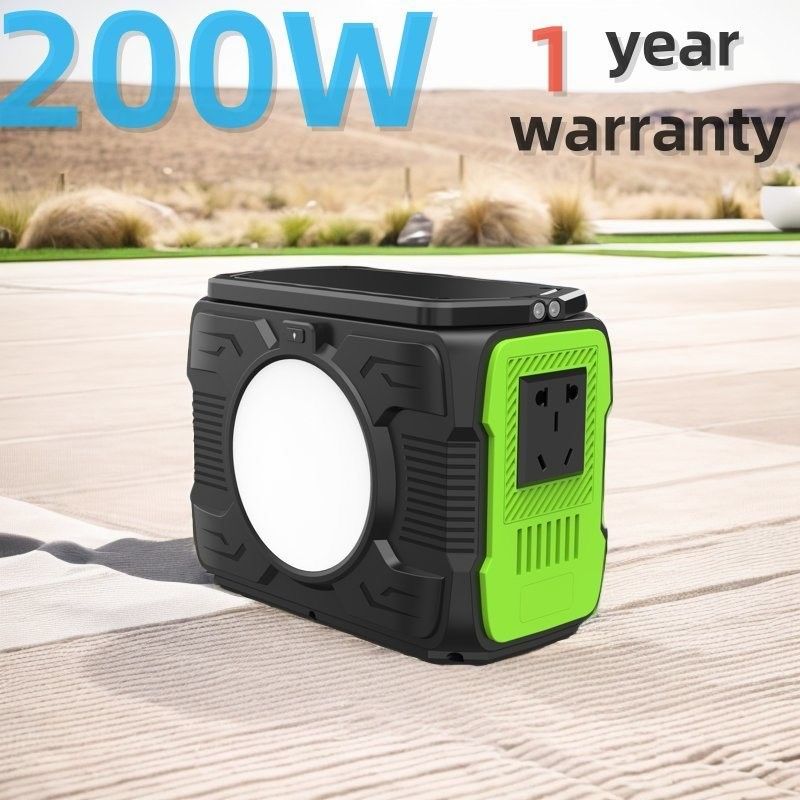 200W173wh ক্যাম্পিং মোবাইল লিথিয়াম ব্যাটারি সৌর জেনারেটর দূরবর্তী কাজের জন্য পাওয়ার সাপ্লাই