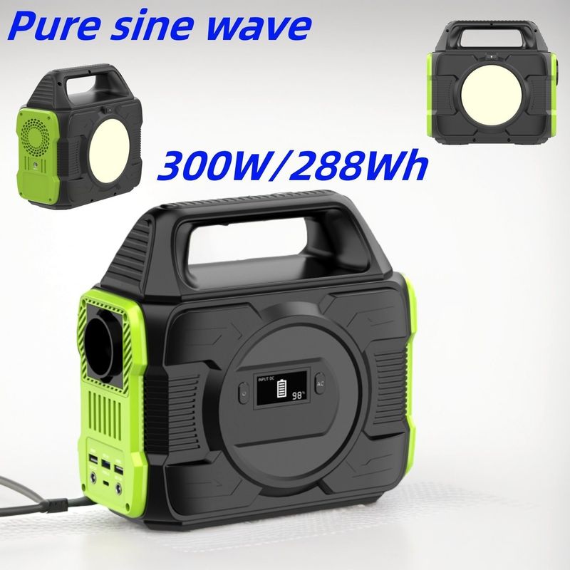300W সৌর ব্যাটারি প্যাক এবং পাওয়ার আউটপুট দিয়ে আপনার আউটডোর অ্যাডভেঞ্চারগুলি পাওয়ার আপ করুন