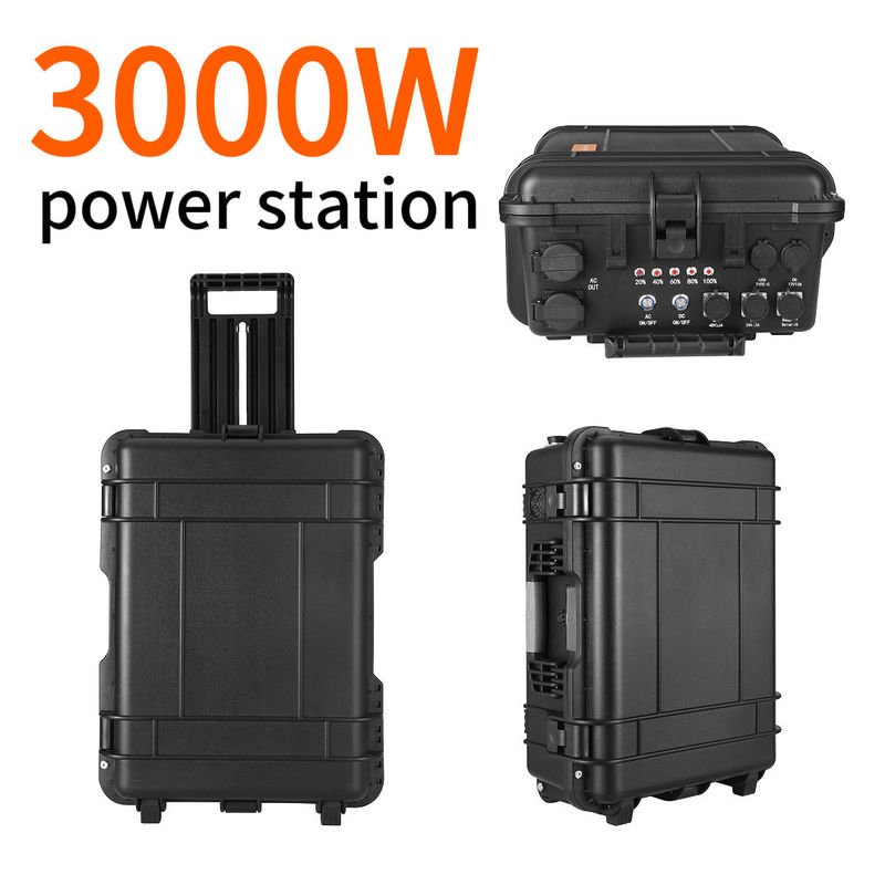 লিথিয়াম LiFePO4 ব্যাটারি সহ 1000W/2000W পোর্টেবল পাওয়ার স্টেশন এবং 6-7 ঘন্টা চার্জিং সময়