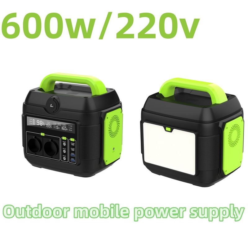 300W 600W 1200W লিথিয়াম ব্যাটারি পোর্টেবল পাওয়ার স্টেশন হোম জরুরী জন্য সৌর জেনারেটর