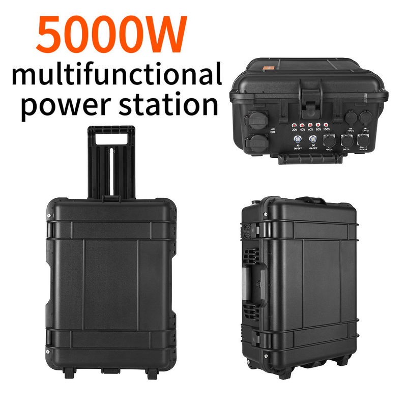50000W শব্দহীন 4800wh লিথিয়াম আয়ন ব্যাটারি জরুরী বিদ্যুৎ সরবরাহের জন্য সৌর জেনারেটর