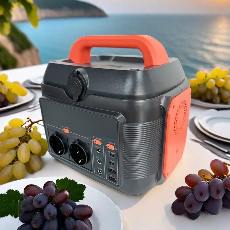 6 কেজি 600W পোর্টেবল সৌর জেনারেটর 50Hz 60Hz 600 ওয়াট সৌর জেনারেটর