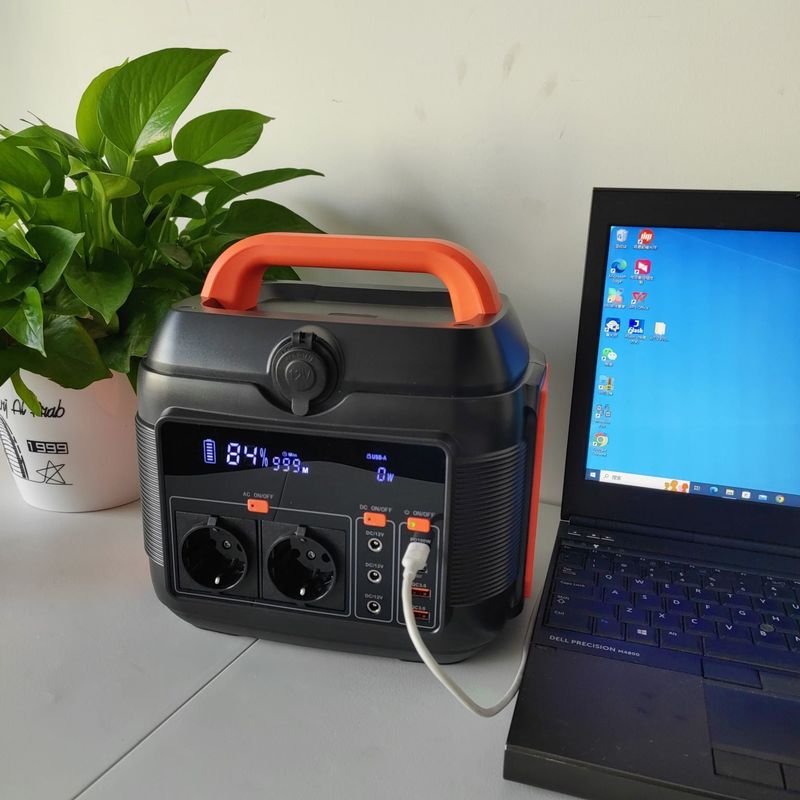 600W/576wh টাইপ-সি 2 Pd27W আউটপুট সহ সরাসরি মাল্টি-ফাংশনাল পোর্টেবল পাওয়ার স্টেশন