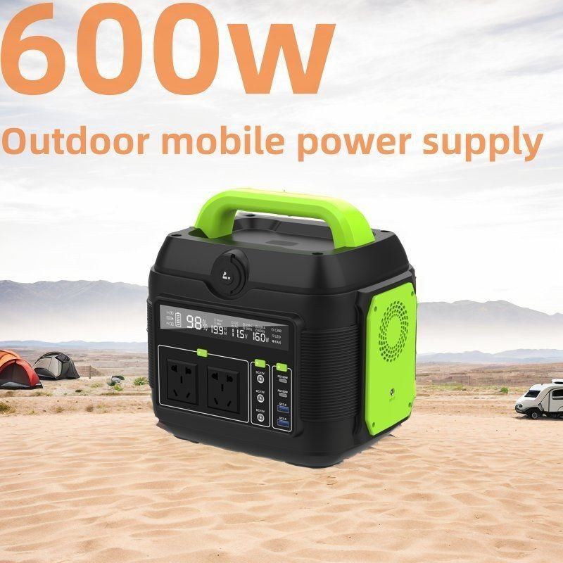 600W/160000mAh AC110V 220V সৌর বিদ্যুৎ কেন্দ্র জেনারেটর বহিরঙ্গন ক্যাম্পিং শক্তি সঞ্চয় জন্য
