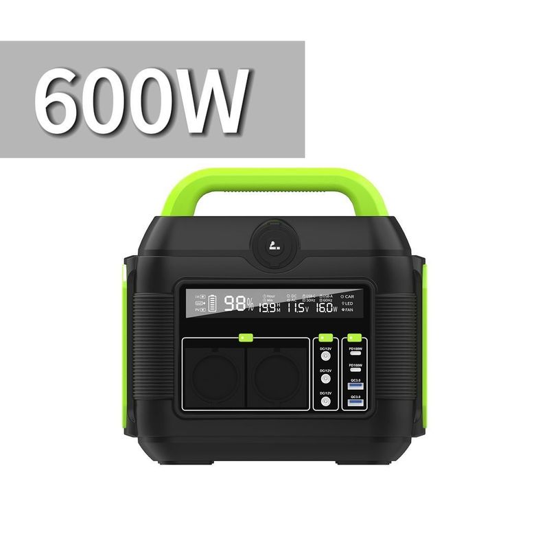পরবর্তীগ্রীন এনার্জি 600W ক্যাম্পিং এবং ভ্রমণের জন্য পোর্টেবল সৌর ব্যাটারি অপসারণযোগ্য নাও হতে পারে