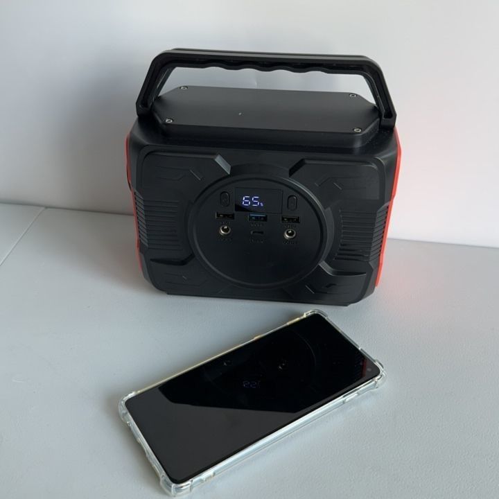 48000mAh জরুরী মিনি পোর্টেবল মোবাইল পাওয়ার ব্যাংক এবং DC1 2 আউটপুট 12V-16.8V/6A