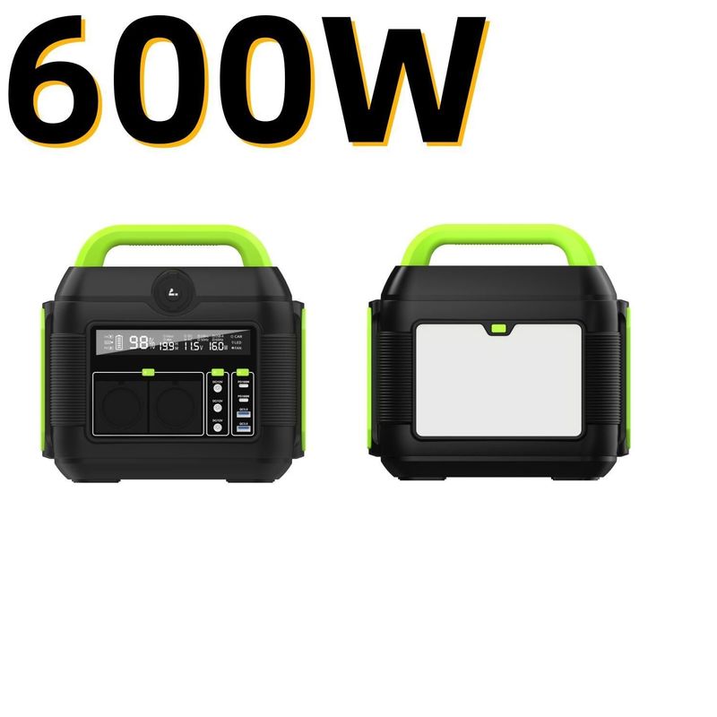 600W টার্নারি লিথিয়াম ব্যাটারি পাওয়ার স্টেশন আউটডোর ক্যাম্পিং এবং পরিবারের জন্য সেরা পছন্দ