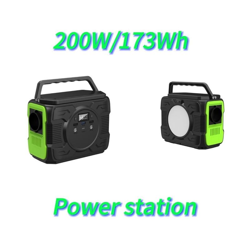 48000mAh ব্যাটারি ক্ষমতা বহনযোগ্য মোবাইল পাওয়ার ব্যালকনি আউটডোর ক্যাম্পিং জন্য আরভি জেনারেটর