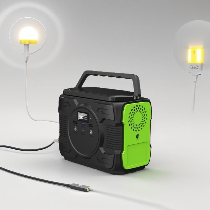 48000mAh ব্যাটারি ধারণক্ষমতা পাওয়ার পোর্টেবল পাওয়ার ব্যাংক হোম এবং ক্যাম্পিং জন্য 200W 173Wh